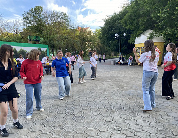 В городе Ейске прошел Фестиваль детства и юности «Движения Первых»