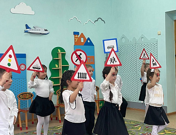 Дошкольники Гулькевичского района за безопасность на дорогах!