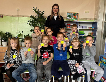 В Усть-Лабинском районе для дошкольников проведено мероприятие по профилактике ДТП