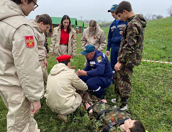В Успенском районе прошел муниципальный этап Всероссийской военно-патриотической игры «Зарница 2.0»