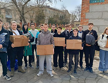 В Ейском полипрофильном колледже завершилась экологическая акция по сбору макулатуры