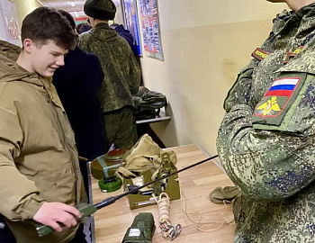 Школьники Гулькевичского района посетили войсковую часть