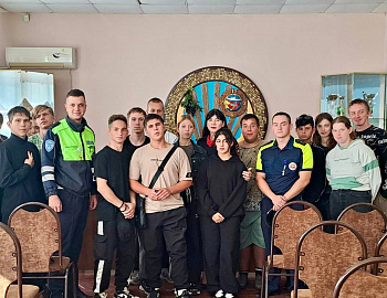 В Темрюкском районе сотрудники Госавтоинспекции провели профилактическое мероприятие по Правилам дорожного движения