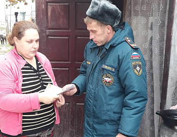 В Новороссийске проводят инструктажи семей по вопросам пожарной безопасности
