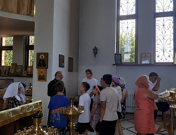 Ребят Крымского района посетили церкви и храмы в городе-герое Новороссийске и Крымском районе