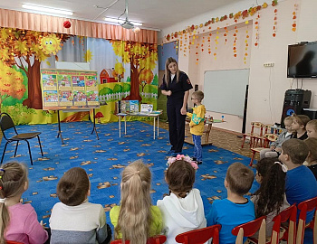 В Усть-Лабинском районе для дошкольников проведено мероприятие по профилактике ДТП