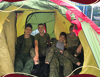 В Анапе проведена первая смена палаточного лагеря «Юный краевед»