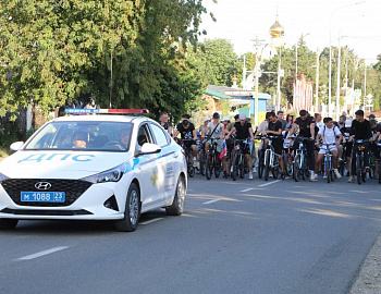 В Тбилисском районе состоялся велопробег «Траектория здоровья»