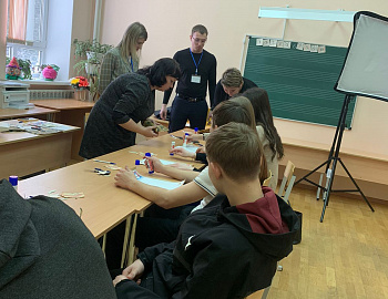 В Успенском районе для ребят проведено мероприятие «Лестница успеха»