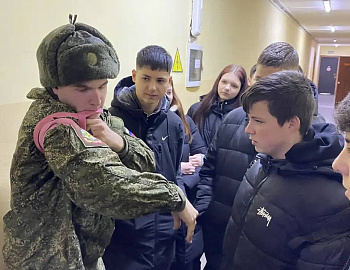Школьники Гулькевичского района посетили войсковую часть