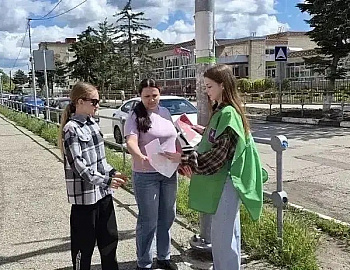 В Ленинградском районе проведена акция «Внимание, на дороге пешеход!»
