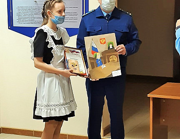 В Кавказском районе проведен творческий конкурс «Работа прокурора глазами детей»