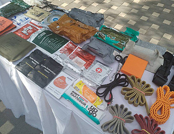 В Тбилисском районе прошла выставка военно-патриотического клуба «Авангард»