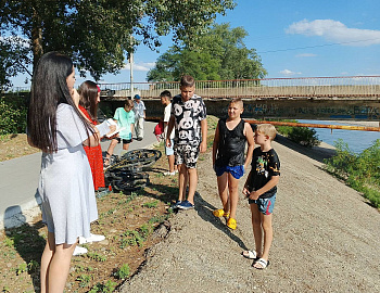 В Лабинском районе проведен очередной рейд в рамках профилактики несчастных случаев на водных объектах