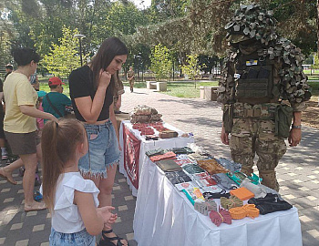 В Тбилисском районе прошла выставка военно-патриотического клуба «Авангард»