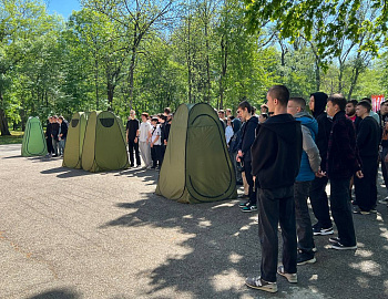 Несовершеннолетние Центрального внутригородского округа города Краснодара приняли участие в турнире по спортивному лазертагу