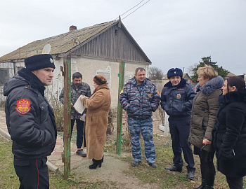 В Ейском районе проведены рейды по обеспечению безопасности отдельных категорий семей