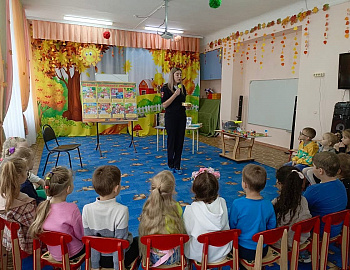 В Усть-Лабинском районе для дошкольников проведено мероприятие по профилактике ДТП