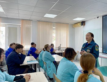 Для анапских студентов проведено профилактическое мероприятие на тему «Формирование культуры безопасности у несовершеннолетних»