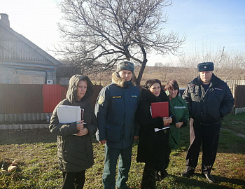 В Кореновском районе организована работа по предупреждению случаев гибели и травмирования детей в результате возникновения пожаров