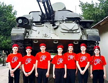 В Ейском районе отметили 10-летний юбилей «ЮНАРМИИ»