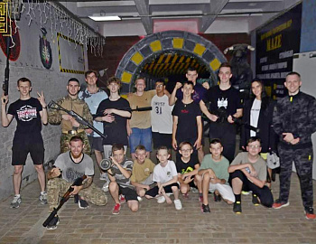 Полезный досуг в летний период ребят, состоящих на учете организо-ван в Краснодарском центре военно-тактических игр