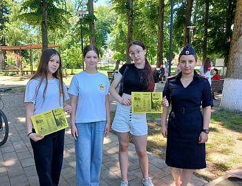 В Гулькевичском районе проведена профилактическая акция «МОТО-ВЕЛО-СИМ»