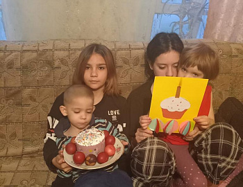 Ребята Калининского района приняли участие в мероприятиях, посвященных празднованию Пасхи