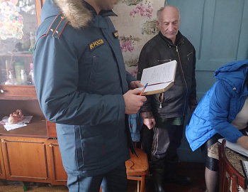 В Успенском районе прошли внеплановые рейдовые мероприятия по обеспечению пожарной безопасности в категорийных семьях