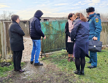 В Абинском районе в семьях проводится разъяснительная работа о правилах пожарной безопасности
