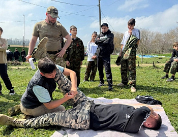 В Успенском районе прошел муниципальный этап Всероссийской военно-патриотической игры «Зарница 2.0»