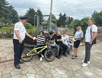 В Староминском районе проведены мероприятия по профилактике детского дорожно-транспортного травматизма